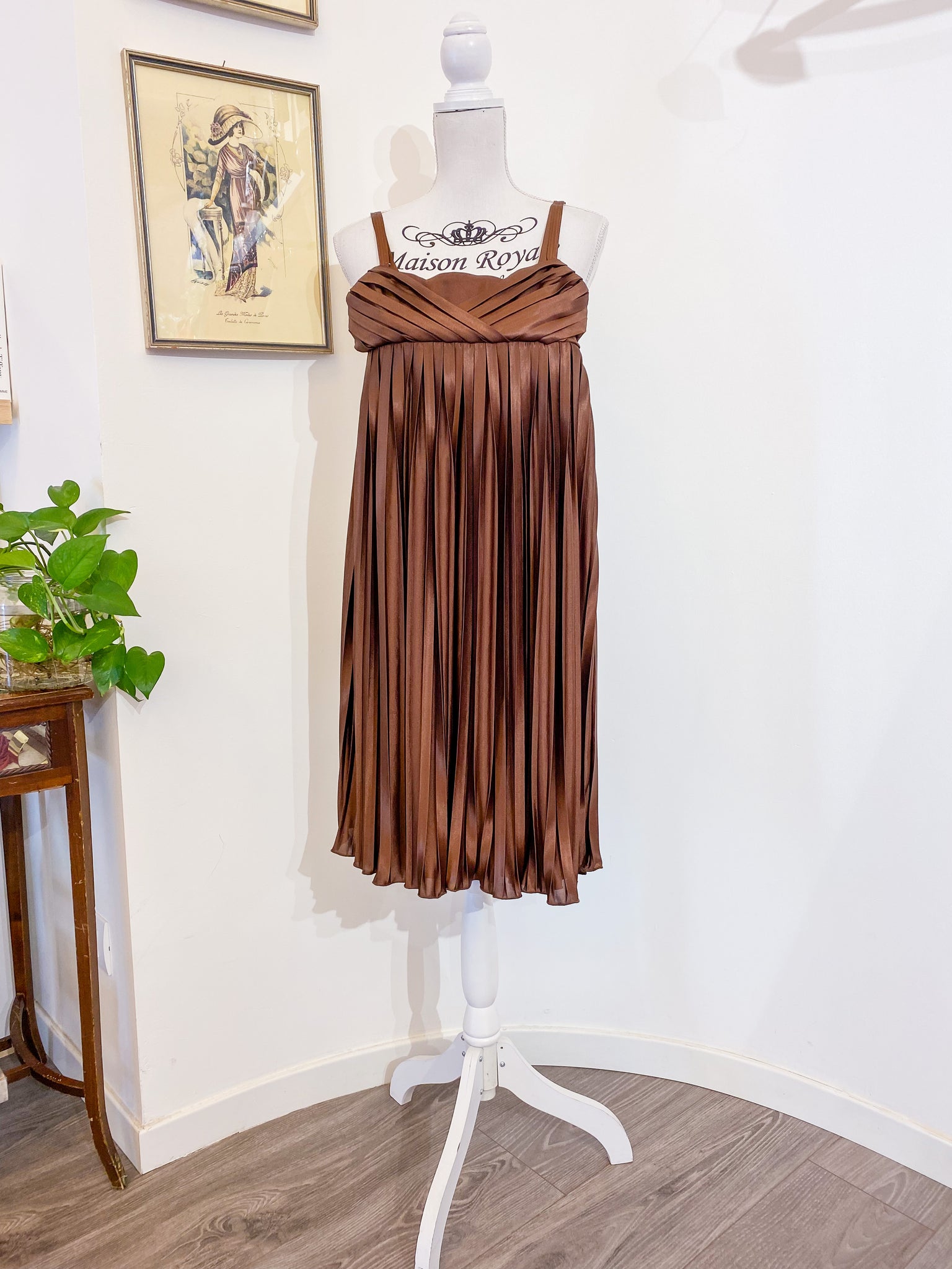 tara jarmon silk dress Tara Jarmon France Dress 100% Silk Floral Long Prom Gown Formal Open Back US 6-8