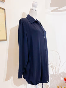 Elena Miro - Unstructured blue jacket - Size 48