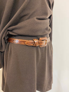 Belt - Vintage Crocodile